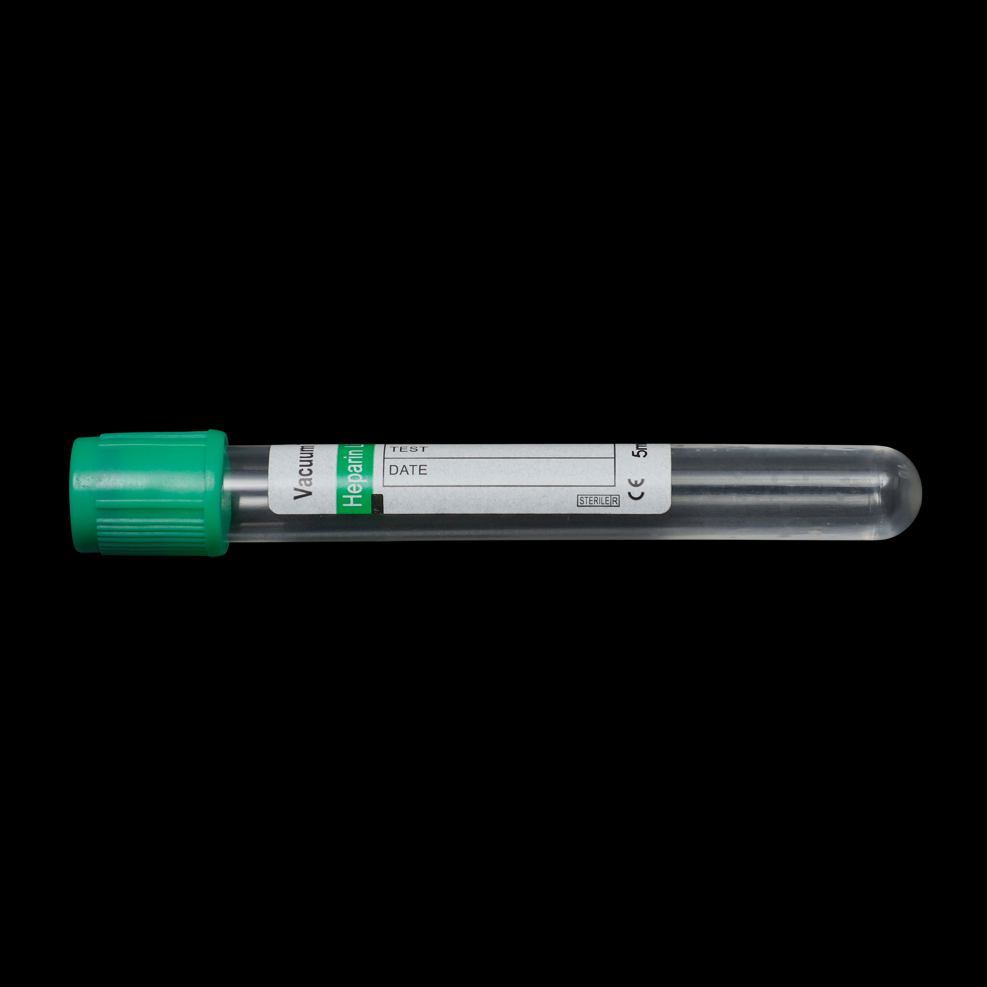 Lithium Heparin or Sodium Heparin Vacuum Blood Collection Tube