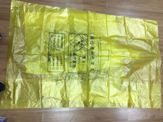 Medical LDPE Bags Biodegradable Biohazard Bags Hospital Garbage Bags
