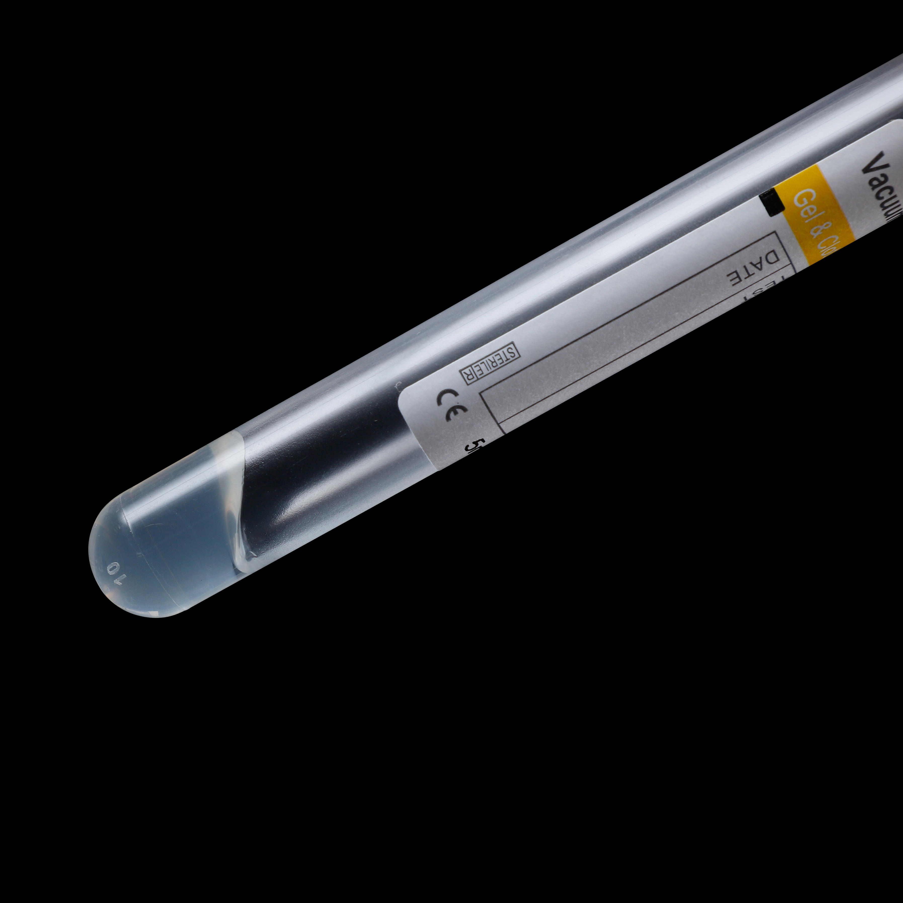 Gel+Clot Activator Vacuum Blood Collection Tube Yellow Cap