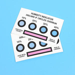 Humidity Indicator Card Four Dots Environmental Protection Humidity 3 Dots Card
