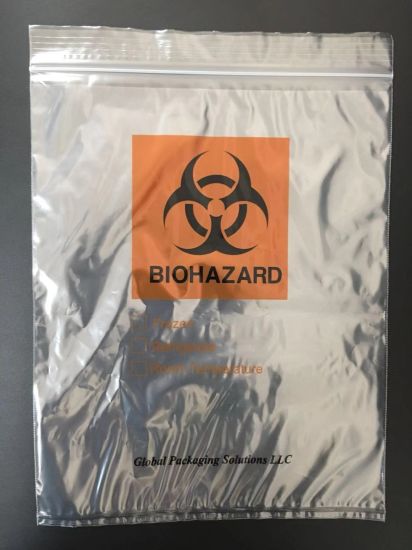 Specimen Carrier Bag Biologucal Hazard Bag Specimen Bag