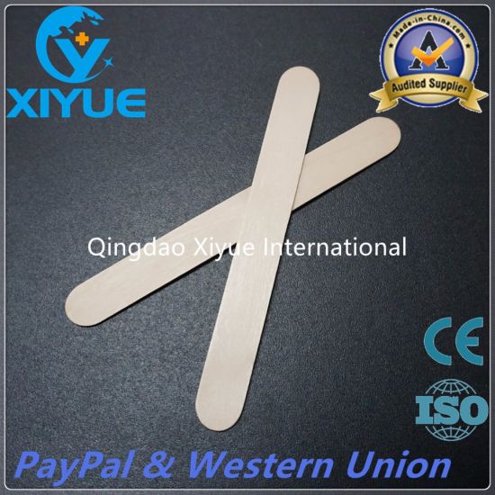 a Class Disposable Birch Wood Tongue Depressor with High Quality