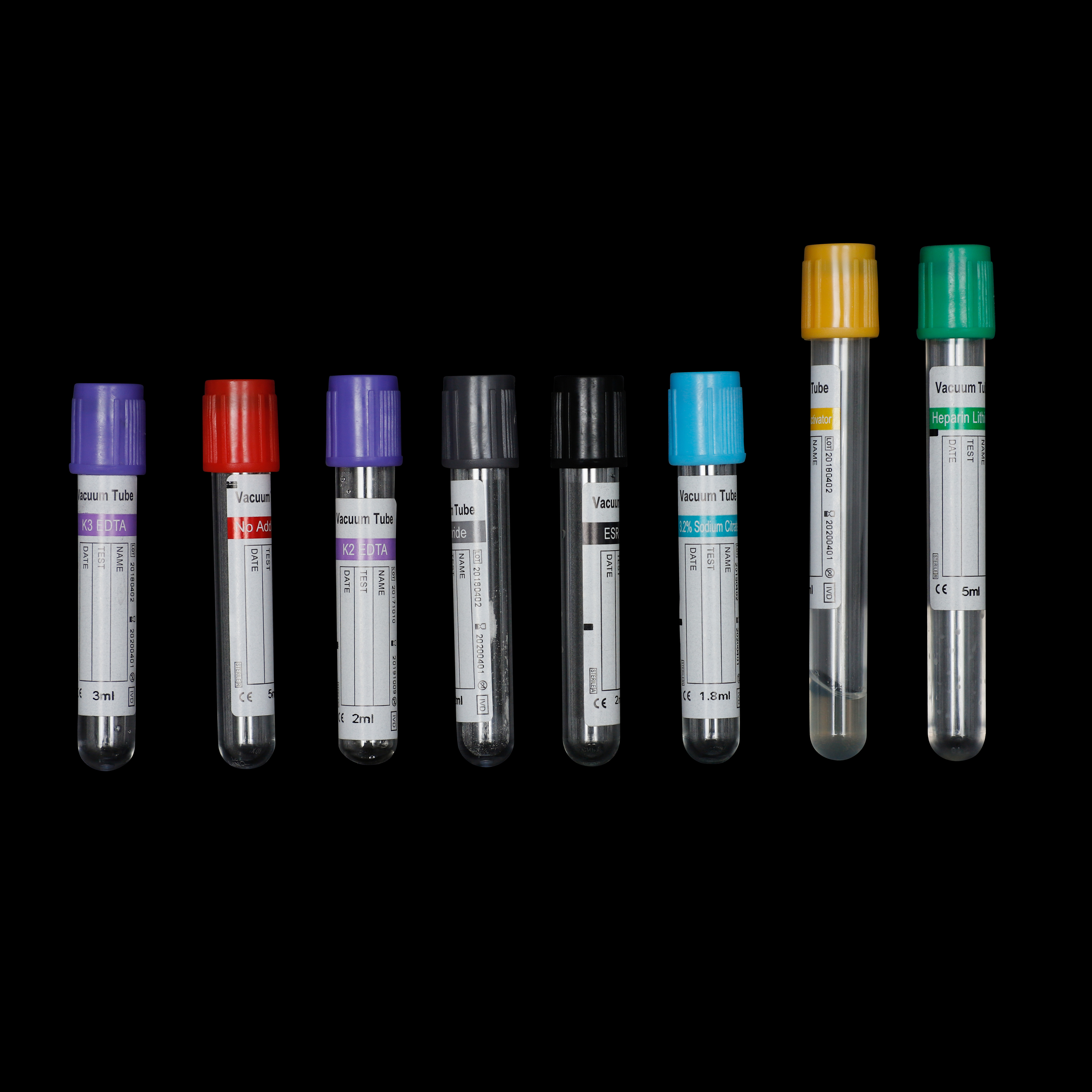 EDTA+Naf Vacuum Blood Collection Tube Grey Cap