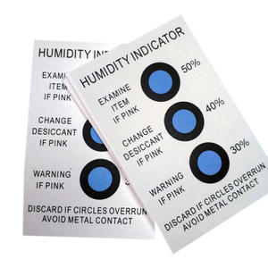Blue Brown Environmental Protection Humidity Card Humidity Indicator Cards