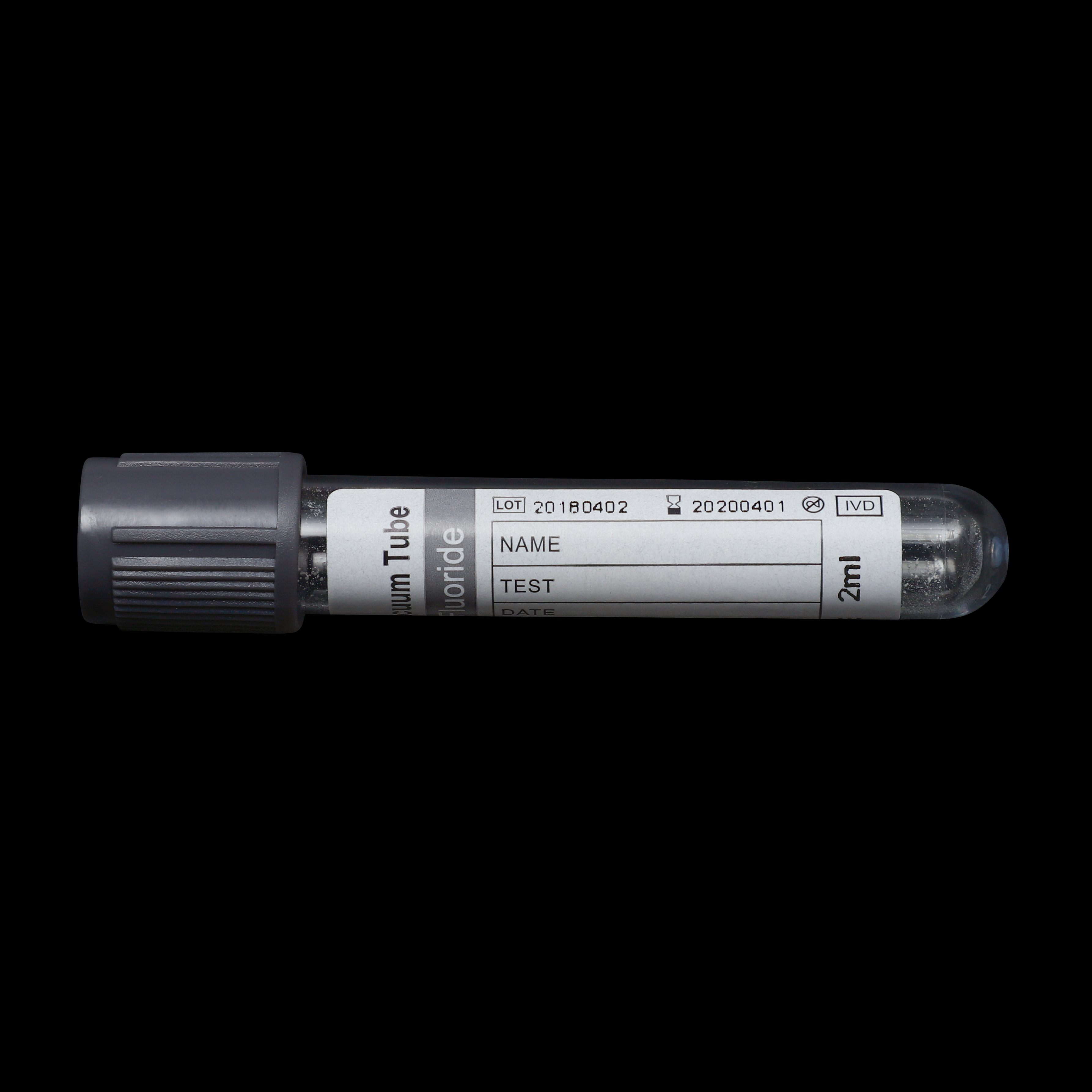 EDTA+Naf Vacuum Blood Collection Tube Grey Cap