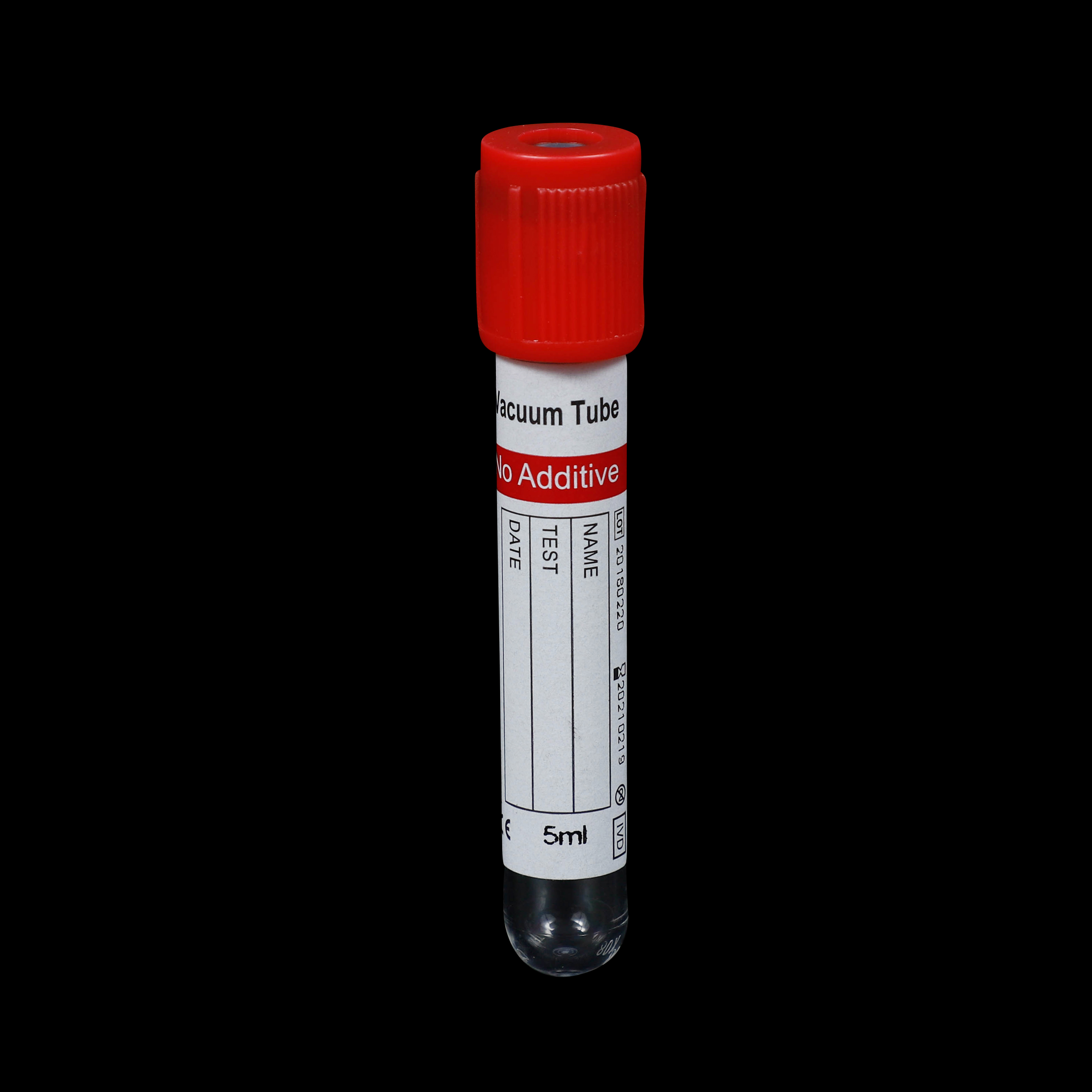 Vacuum Blood Collection Tube (No Additive Tube)